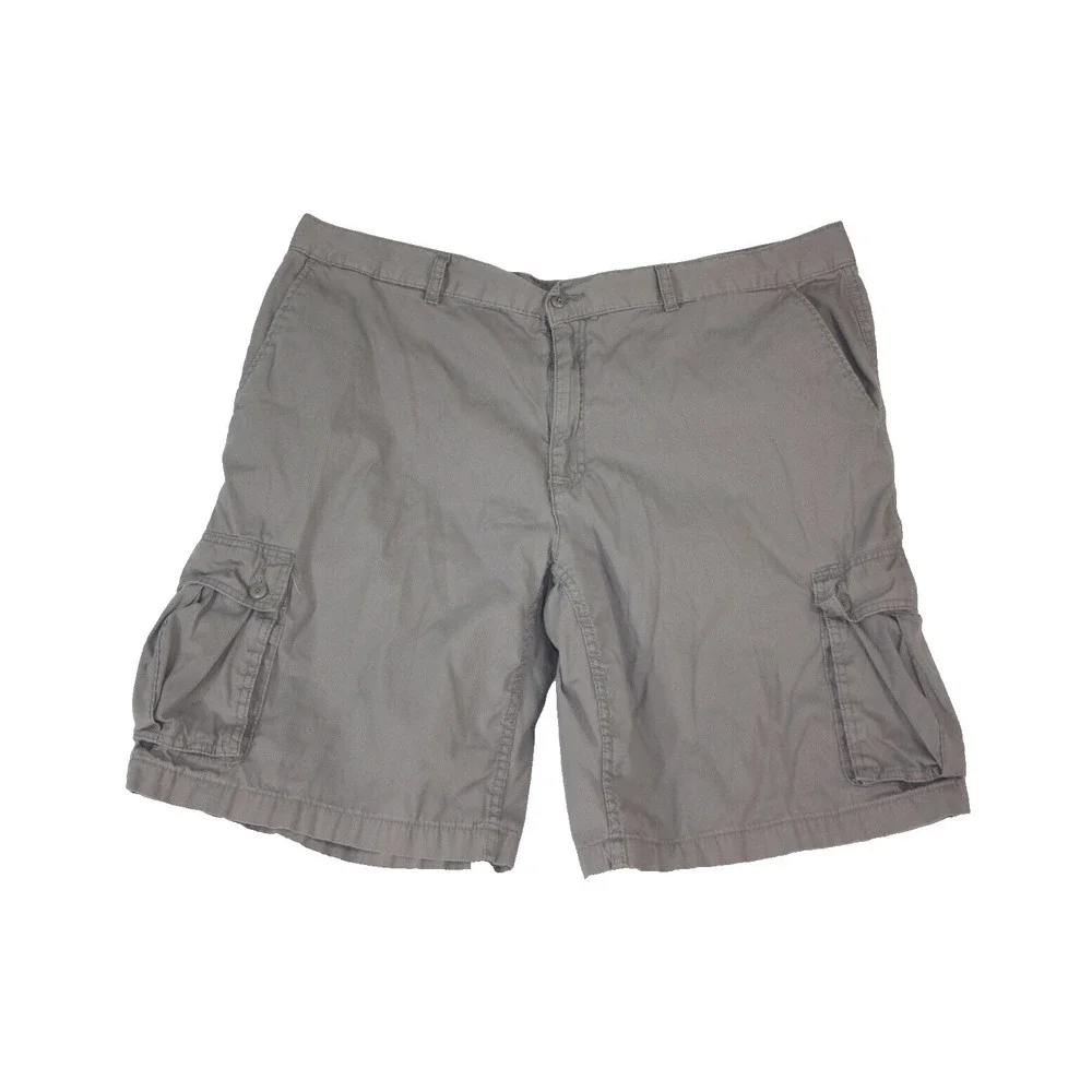 Alfani Cargo Shorts Men's 44 X 11‎ Gray Lightweight outdoor Cotton